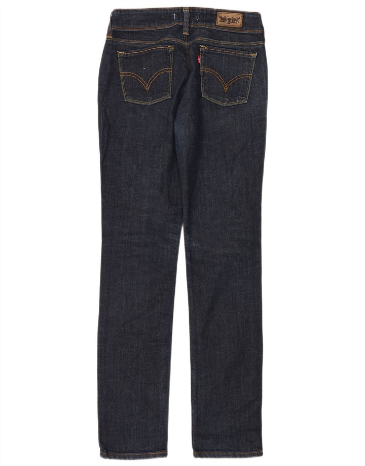 Calça jeans feminina Levi's 571 Slim W30 L34 azul algodão