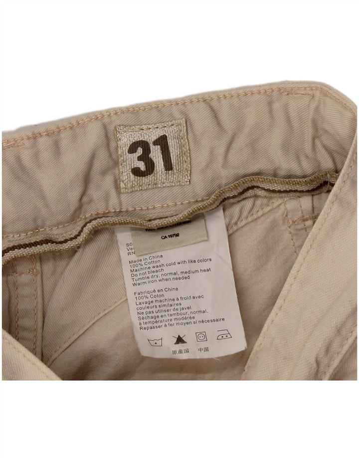 Shorts cargo masculino TIMBERLAND W31 algodão bege médio