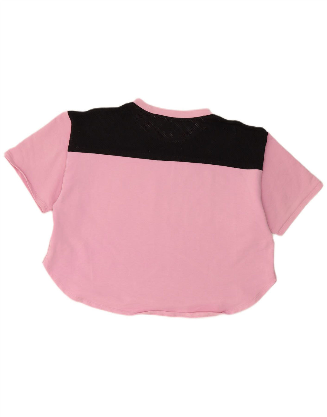 Camiseta feminina PUMA com estampa gráfica UK 18 XL rosa algodão colorblock