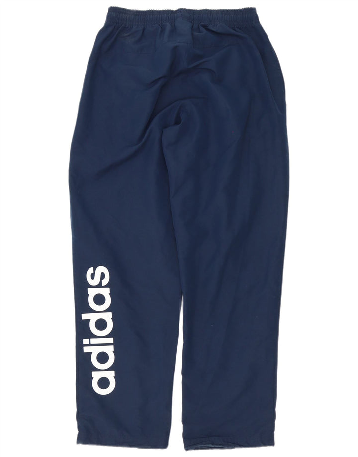 Calça Adidas Masculina Graphic Treino Médio Azul Marinho Poliéster