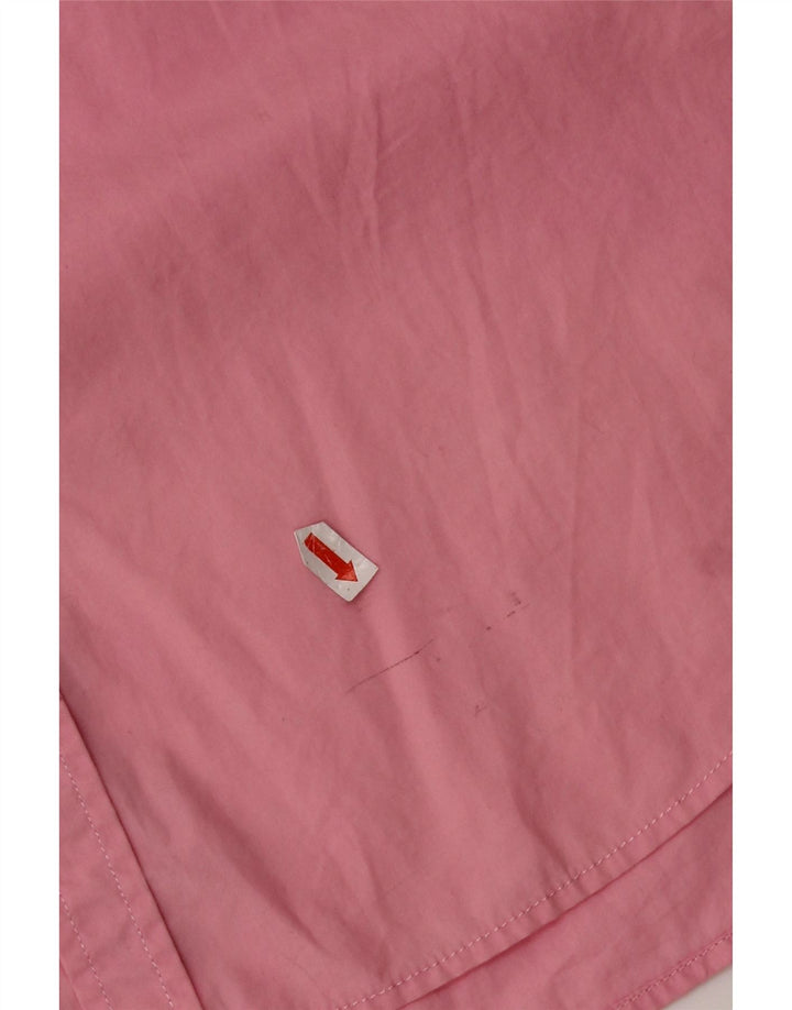 Camisa masculina Superdry manga curta regular fit XL rosa algodão