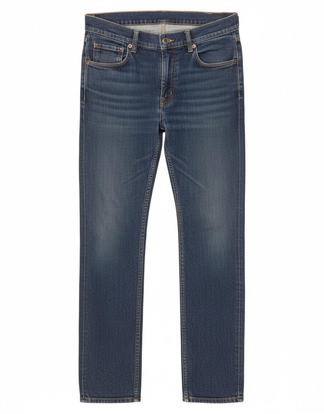 Segunda-feira barato Mens Jeans Slim W33 L32 Azul