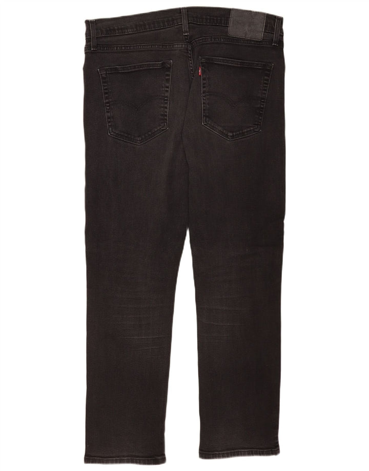 Jeans retos masculinos Levi's W36 L30 algodão preto