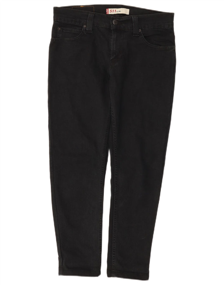 Jeans Levis 511 Slim Masculino W32 L27 Algodão Preto