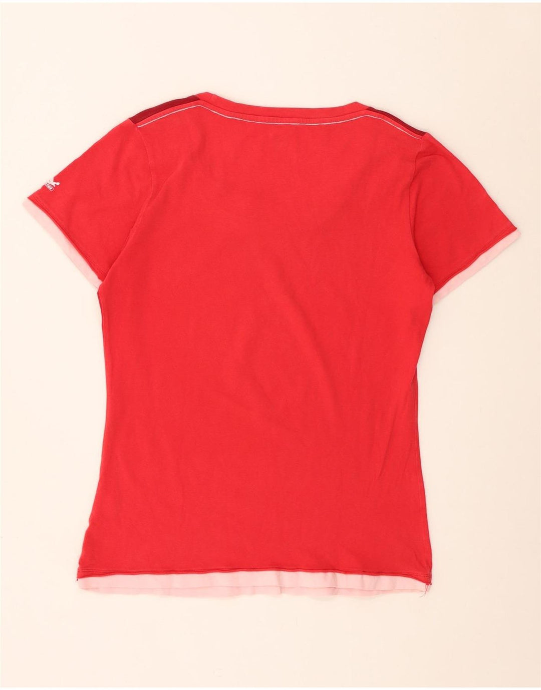 Camiseta feminina SALEWA UK 14 médio vermelho floral
