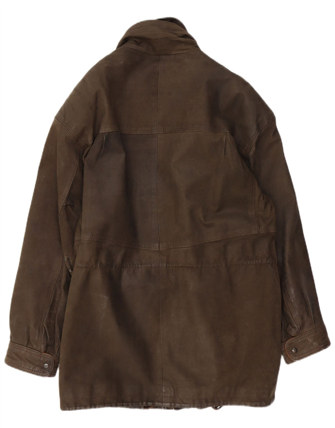 Jaqueta de couro masculina VINTAGE IT 48 marrom médio