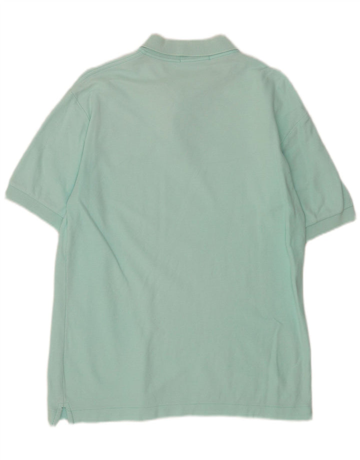 Camisa polo masculina Fila XS algodão turquesa