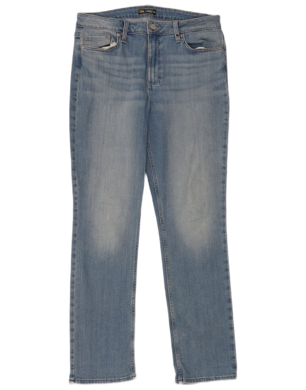 Lee Mens Legendary Mid Rise Straight Jeans W31 L33 Azul Algodão