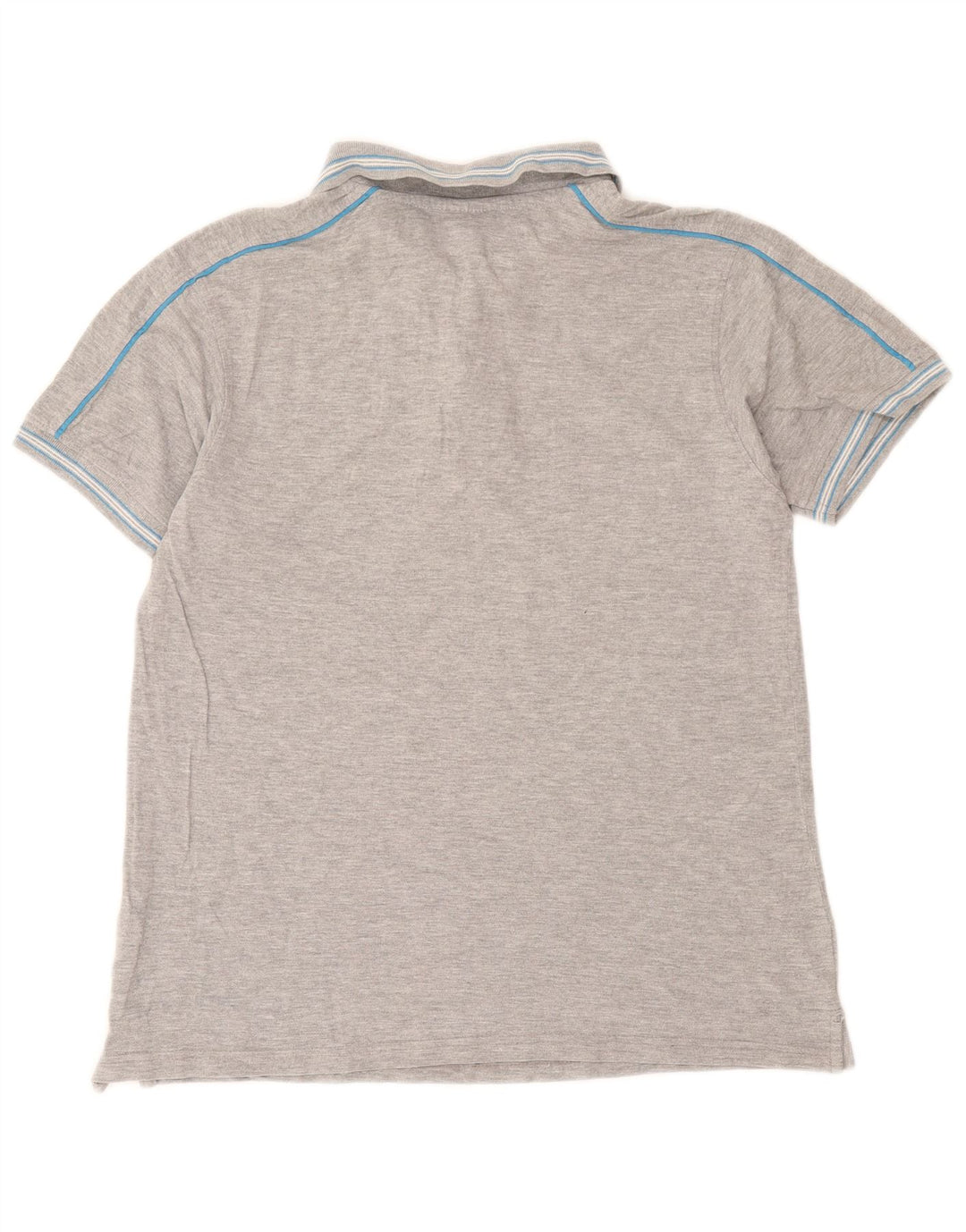 Camisa polo masculina Lotto grande algodão cinza