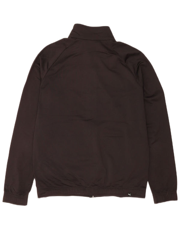Puma Mens Tracksuit Top Jaqueta Médio Preto Colorblock