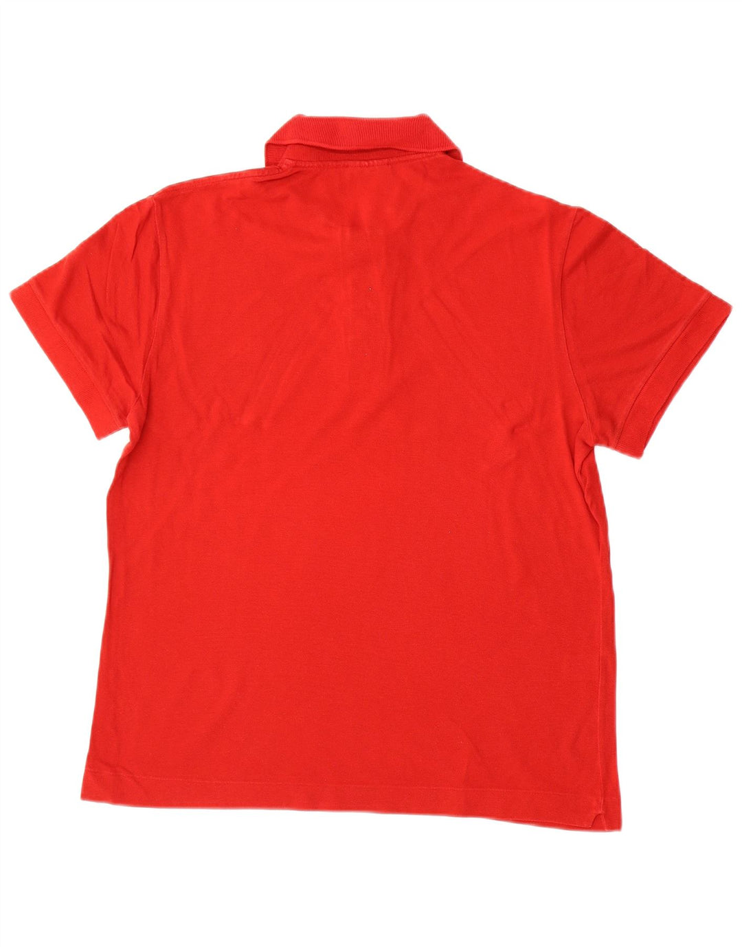 Camisa polo masculina LACOSTE tamanho 4 médio algodão vermelho