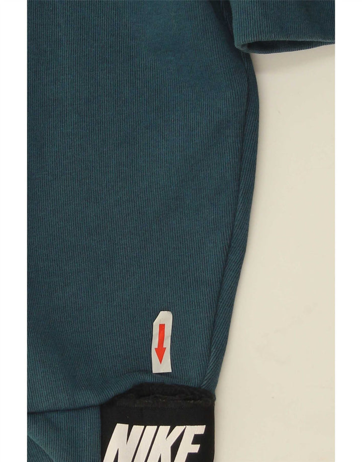Nike moletom masculino jumper grande azul colorblock