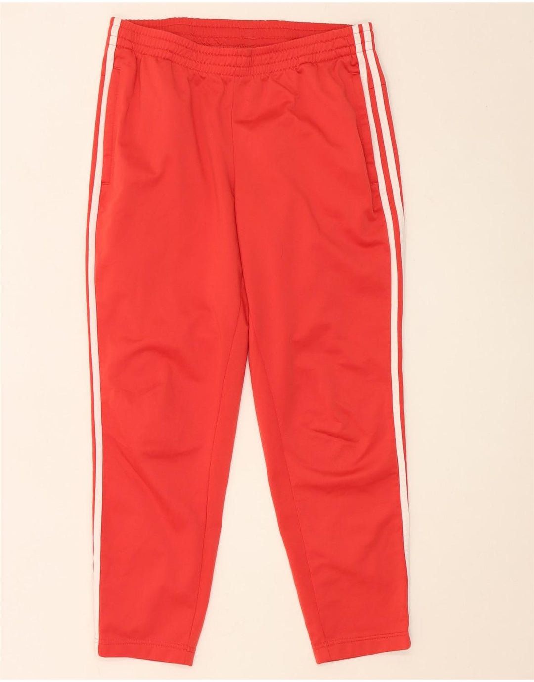 Calça de treino feminina Adidas UK 16/18 grande laranja