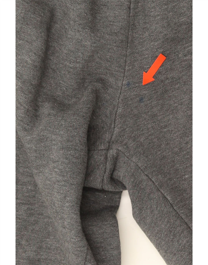 Calças de treino masculinas ADIDAS joggers algodão cinza médio