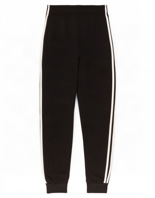 Adidas meninos calças de treino joggers 13-14 anos preto poliéster