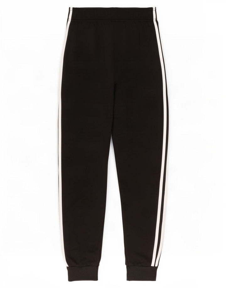 Adidas meninos calças de treino joggers 13-14 anos preto poliéster