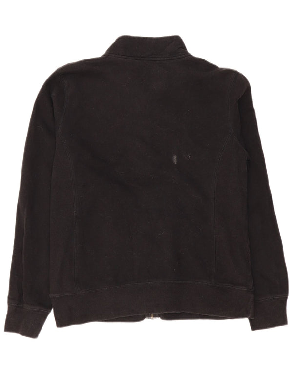 Jaqueta feminina Fila Graphic Tracksuit Top UK 18 XL algodão preto