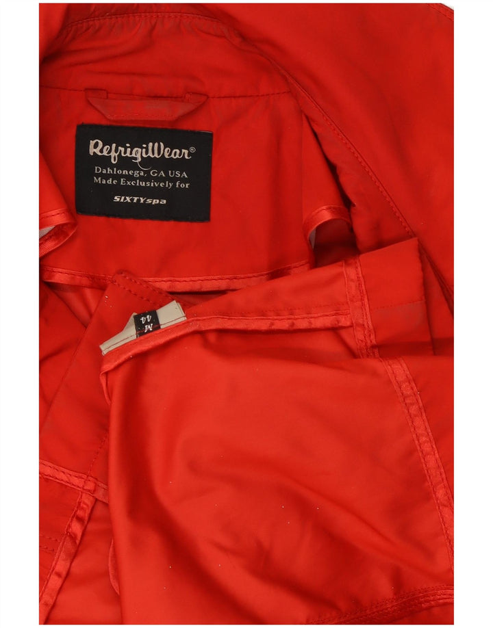 Jaqueta bomber feminina Refrigiwear IT 44 poliéster vermelho médio