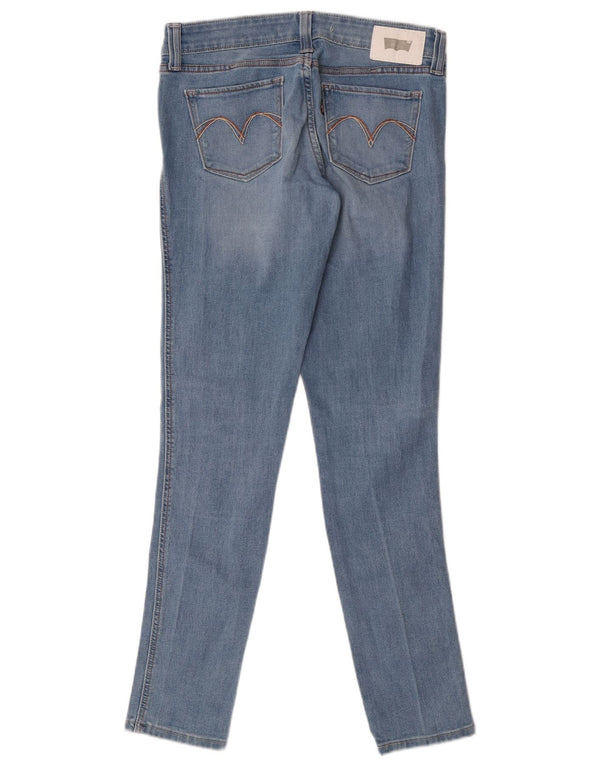 Jeans skinny feminino Levi's Demi Curve cintura baixa W27 L30 algodão azul