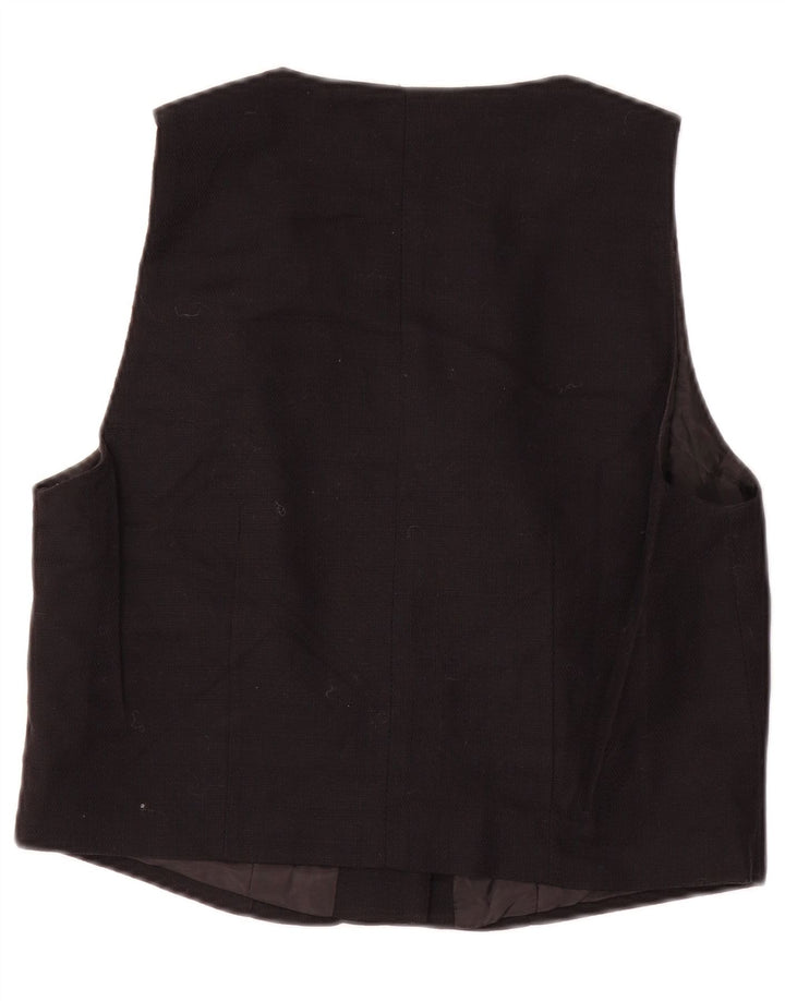 Colete feminino Zara UK 10 pequeno preto