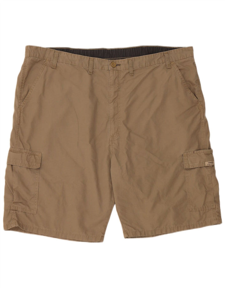 Shorts cargo masculino Wrangler W44 2XL algodão marrom