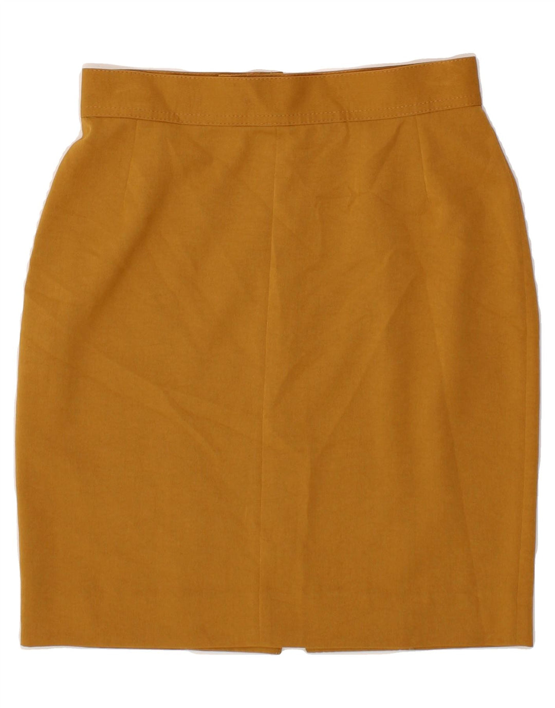 VINTAGE Womens Pencil Skirt W26 Small Beige Vintage Vintage and Second-Hand Vintage from Messina Hembry 