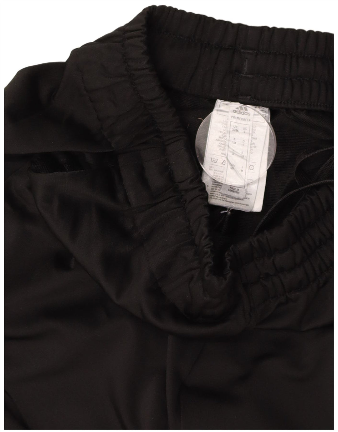 ADIDAS Calças de treino femininas Joggers UK 34/36 Pequeno Poliéster Preto