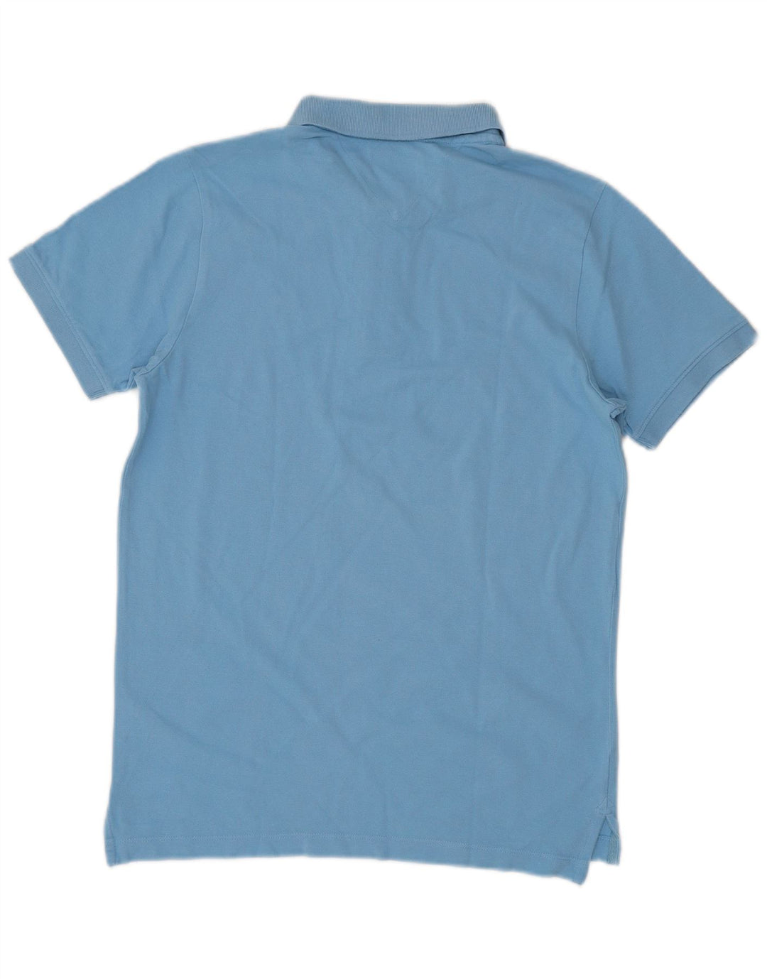 Camisa polo masculina Tommy Hilfiger algodão azul médio