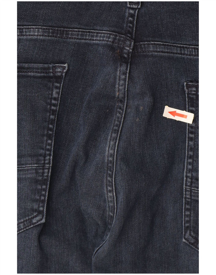 Tommy Hilfiger Masculino Slim Jeans W38 L30 Azul Marinho Algodão