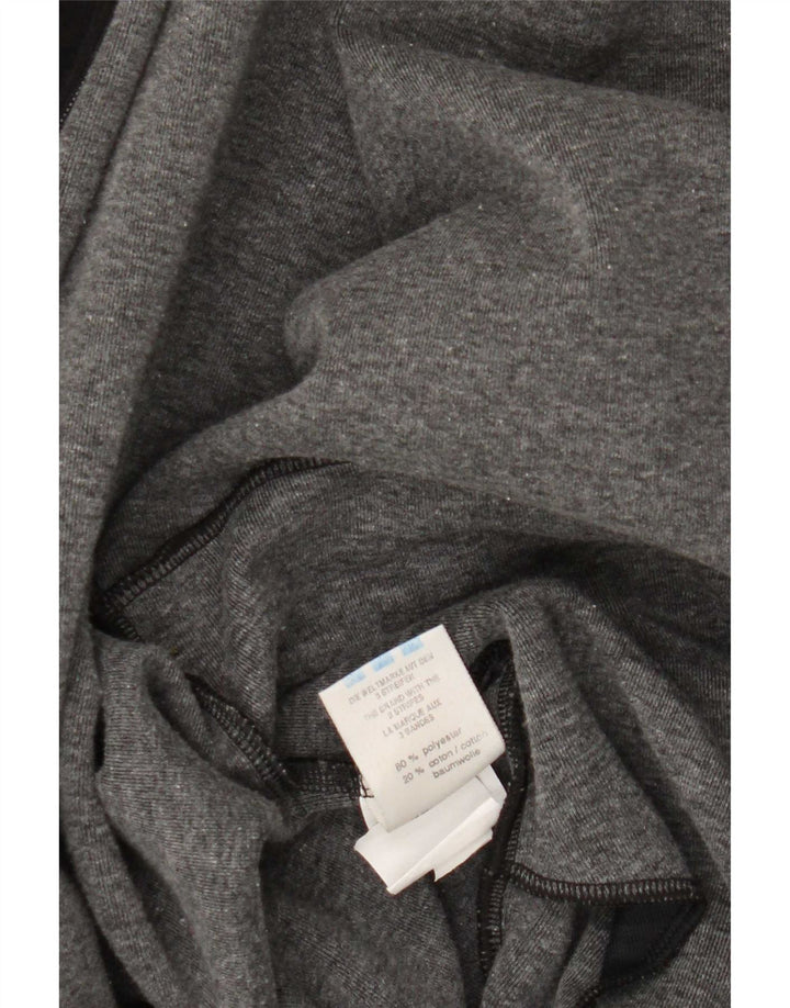 Adidas Mens Tracksuit Top Jacket UK 48/50 XL Preto Poliéster