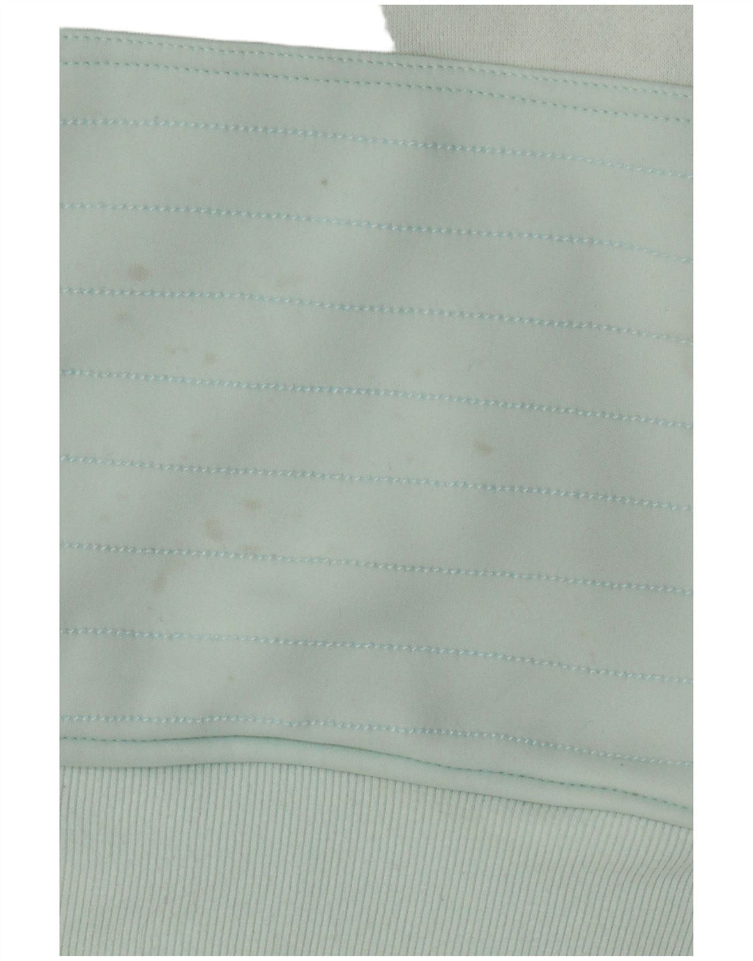 Jumper feminino com capuz e gola com zíper da VOLCOM Reino Unido 12 algodão verde médio