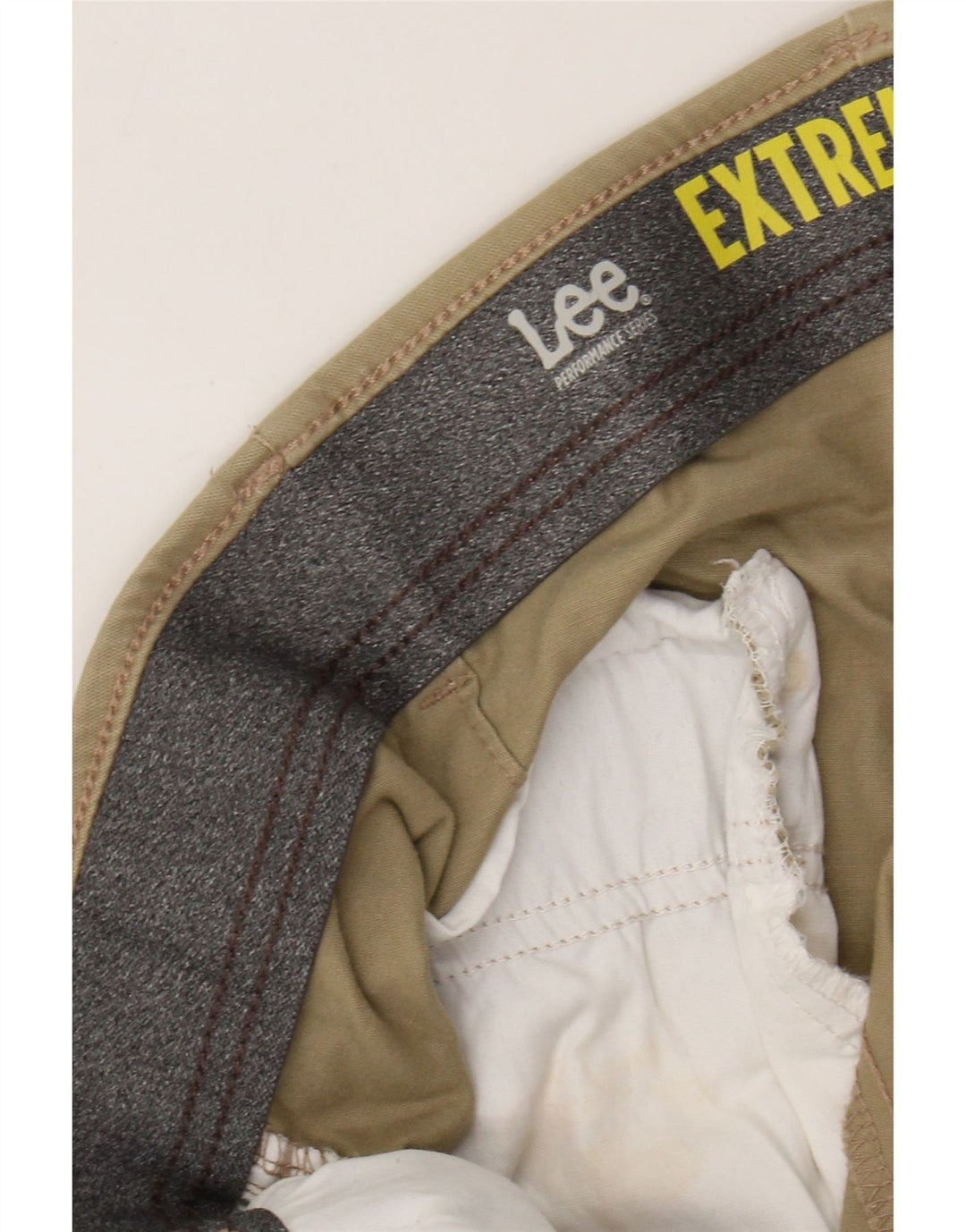Lee Mens Extreme Comfort Straight Chino Calças W40 L33 Verde