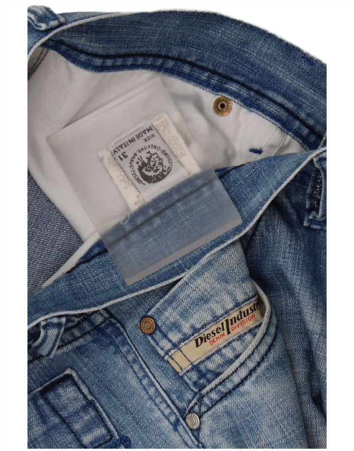 Jeans retos masculinos Diesel W31 L28 algodão azul