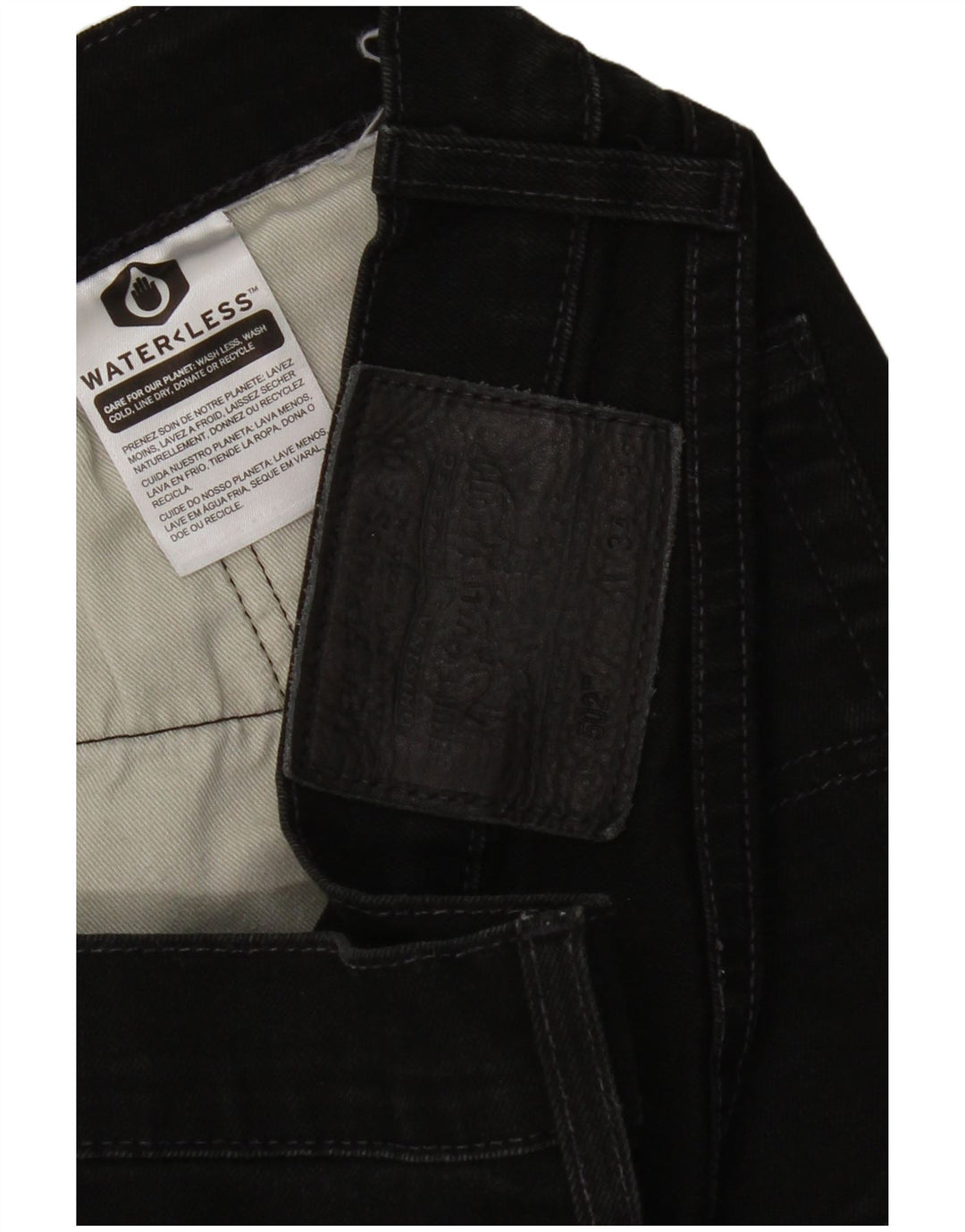 Jeans Levi's 502 Tapered Masculino W34 L32 Preto