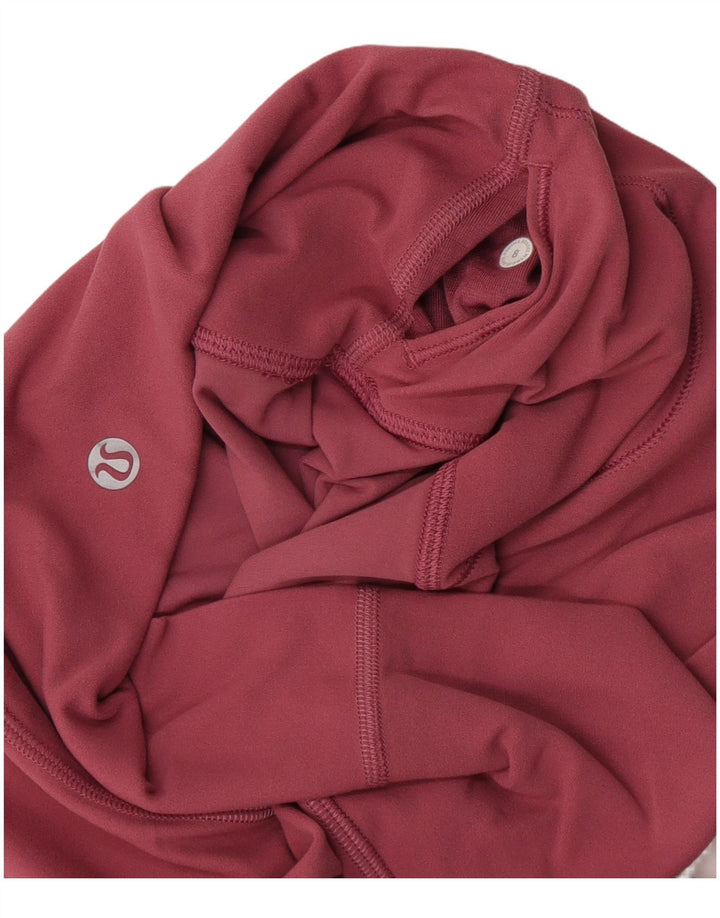 Leggings femininos LULULEMON EUA 8 rosa médio