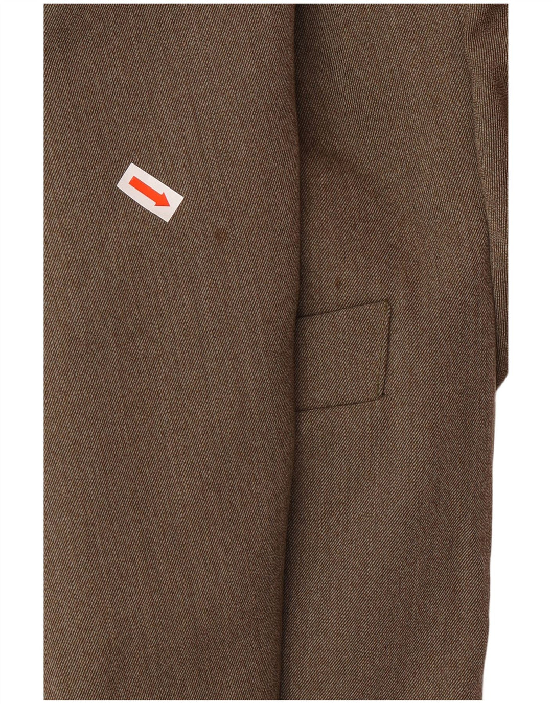 Conjunto de saia feminina MOSCHINO com 3 botões e 2 peças Reino Unido 12 médio W28 marrom clássico