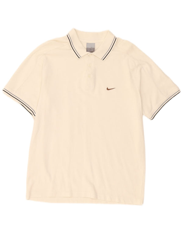 Camisa polo masculina Nike UK 39/41 médio branco