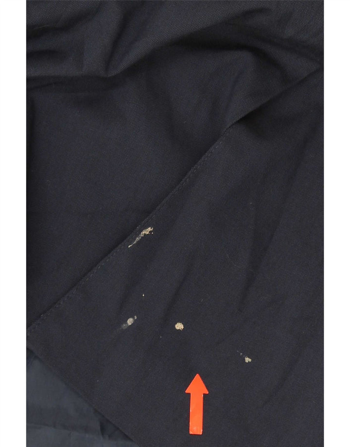 Jaqueta blazer masculina de 2 botões Marks & Spencer Reino Unido 46 XL azul marinho