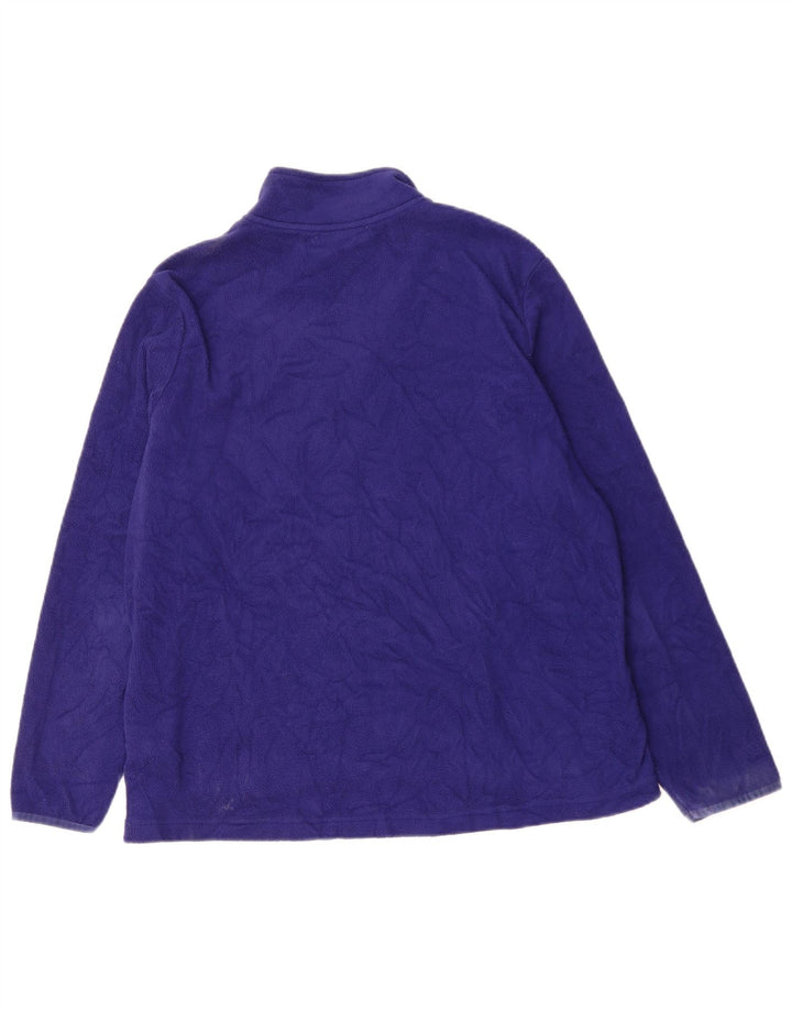 Jaqueta de lã feminina Marks & Spencer UK 20 2XL poliéster roxo