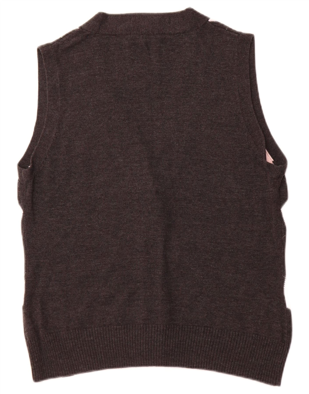 Suéter cardigã cropped feminino TOM TAILOR Reino Unido 18 XL preto Argyle/Diamante