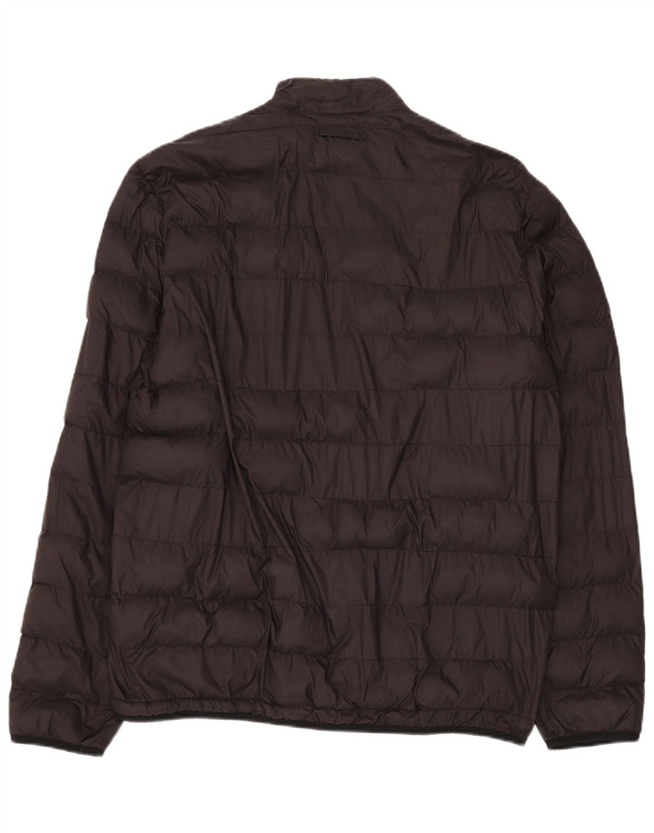 Jaqueta acolchoada masculina Barbour UK 42 XL poliamida preta