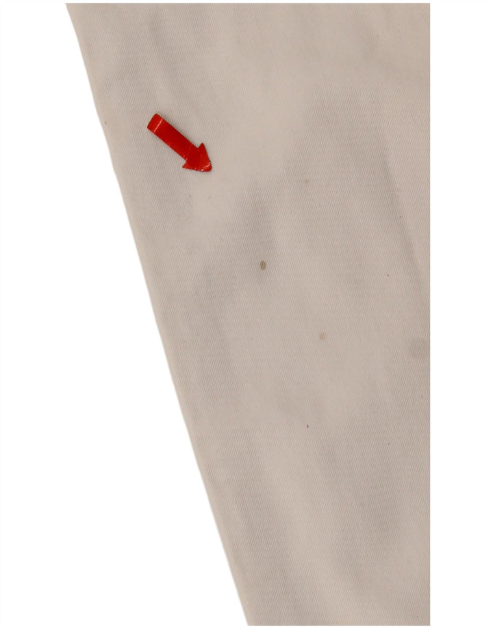 Jeans retos masculinos Jeckerson W34 L34 algodão branco