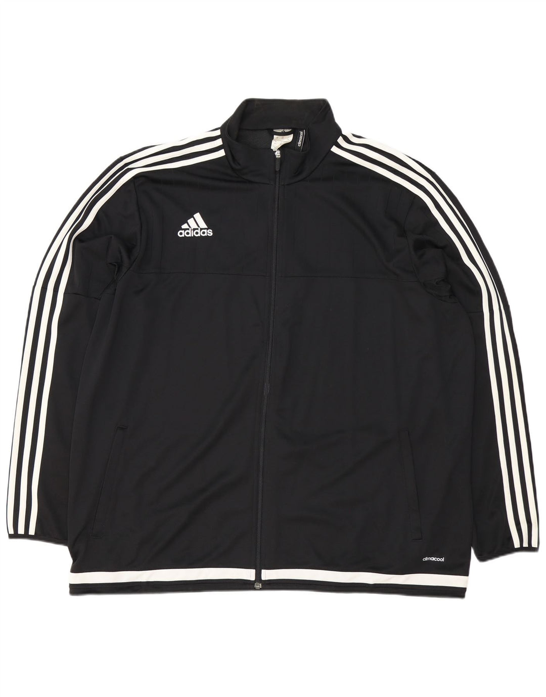 Adidas Mens Climacool Tracksuit Top Jaqueta 2XL Poliéster Preto