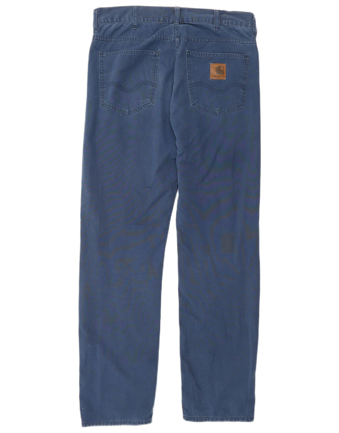 Calça casual reta masculina CARHARTT W32 L30 azul