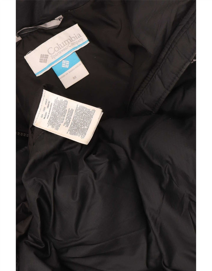 Jaqueta acolchoada masculina Columbia UK 38 poliéster preto médio