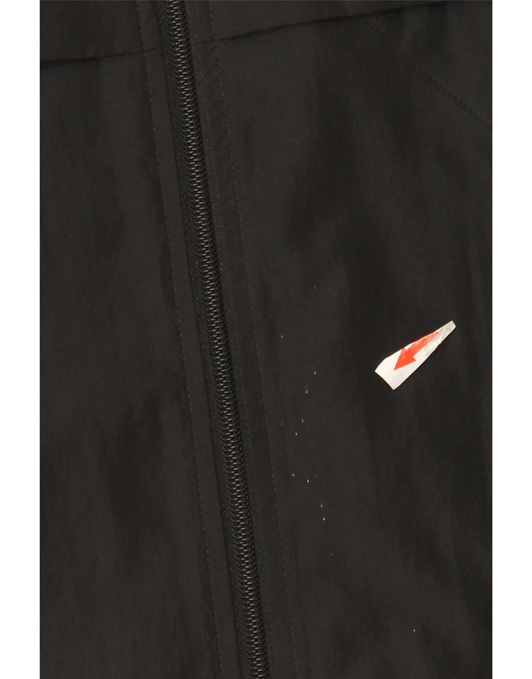 Adidas Mens Tracksuit Top Jacket UK 42/44 Grande Preto Colorblock Poliéster