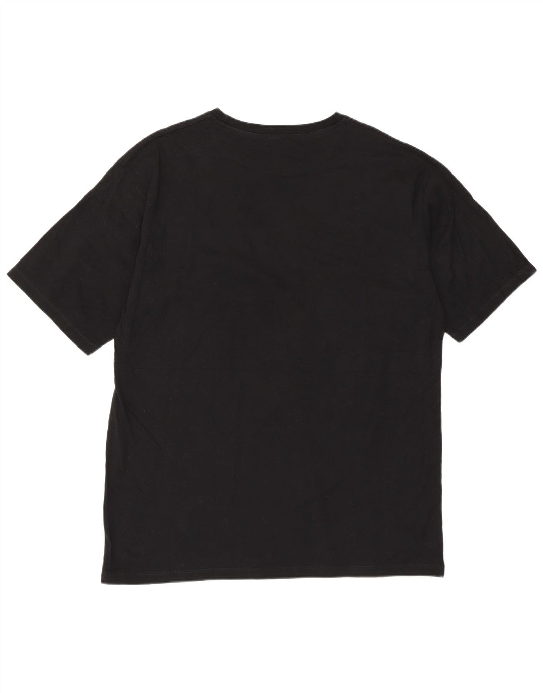 Camiseta gráfica masculina Zara Top XL algodão preto
