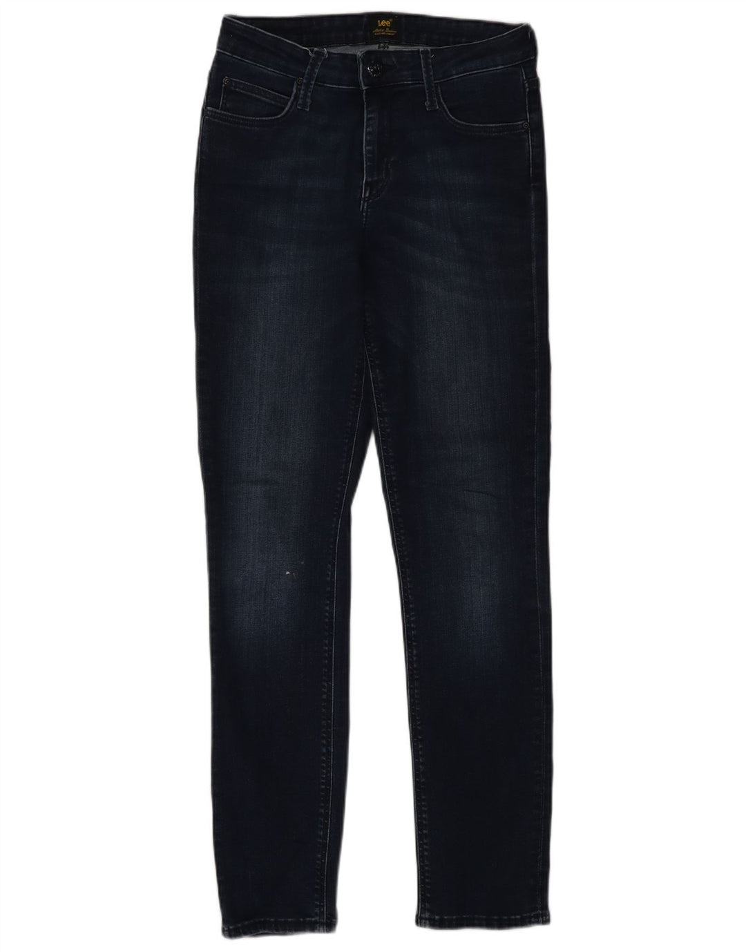 LEE Elly Slim Jeans Feminino W27 L31 Azul Marinho Algodão