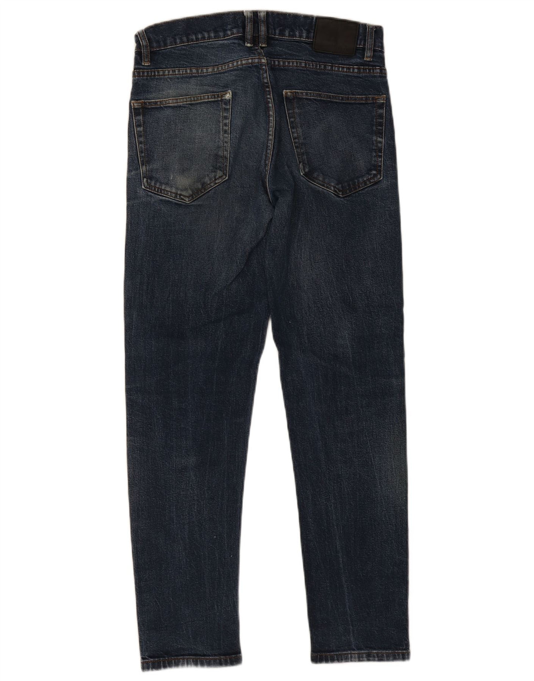 Zara Mens Jeans Slim EU42 Grande W32 L28 Azul Marinho