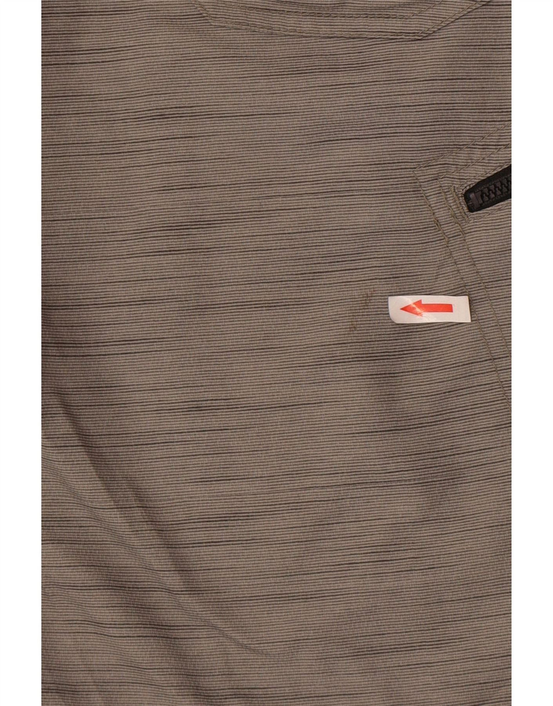 Shorts cargo Lee Boys 11-12 anos W27 poliéster manchado cinza